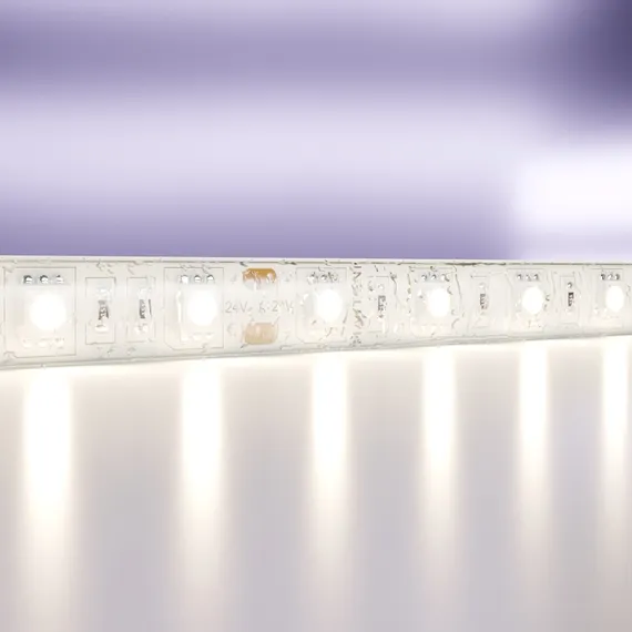 Светодиодная лента 24В 5050 14,4Вт/м 4000K 5м IP65 Led Strip 10172