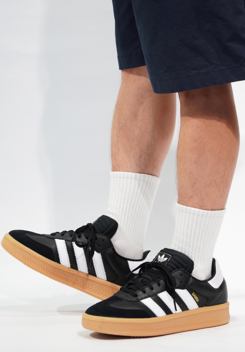 Кроссовки Adidas Originals Samba XLG 'Black' IE1379