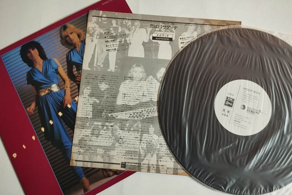 Винтажная виниловая пластинка LP Maywood Different Worlds (Japan 1981) (Promo) (No Obi)