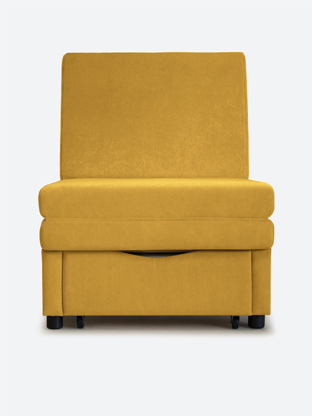 Кресло-кровать "Экономик", велюр Dream Yellow