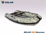 Лодка надувная моторная solar-350 к (максима)
