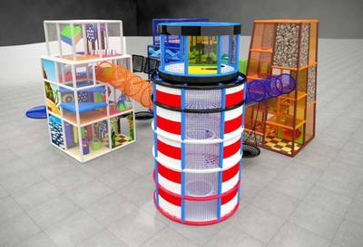 Детский игровой лабиринт "Фантазиленд"