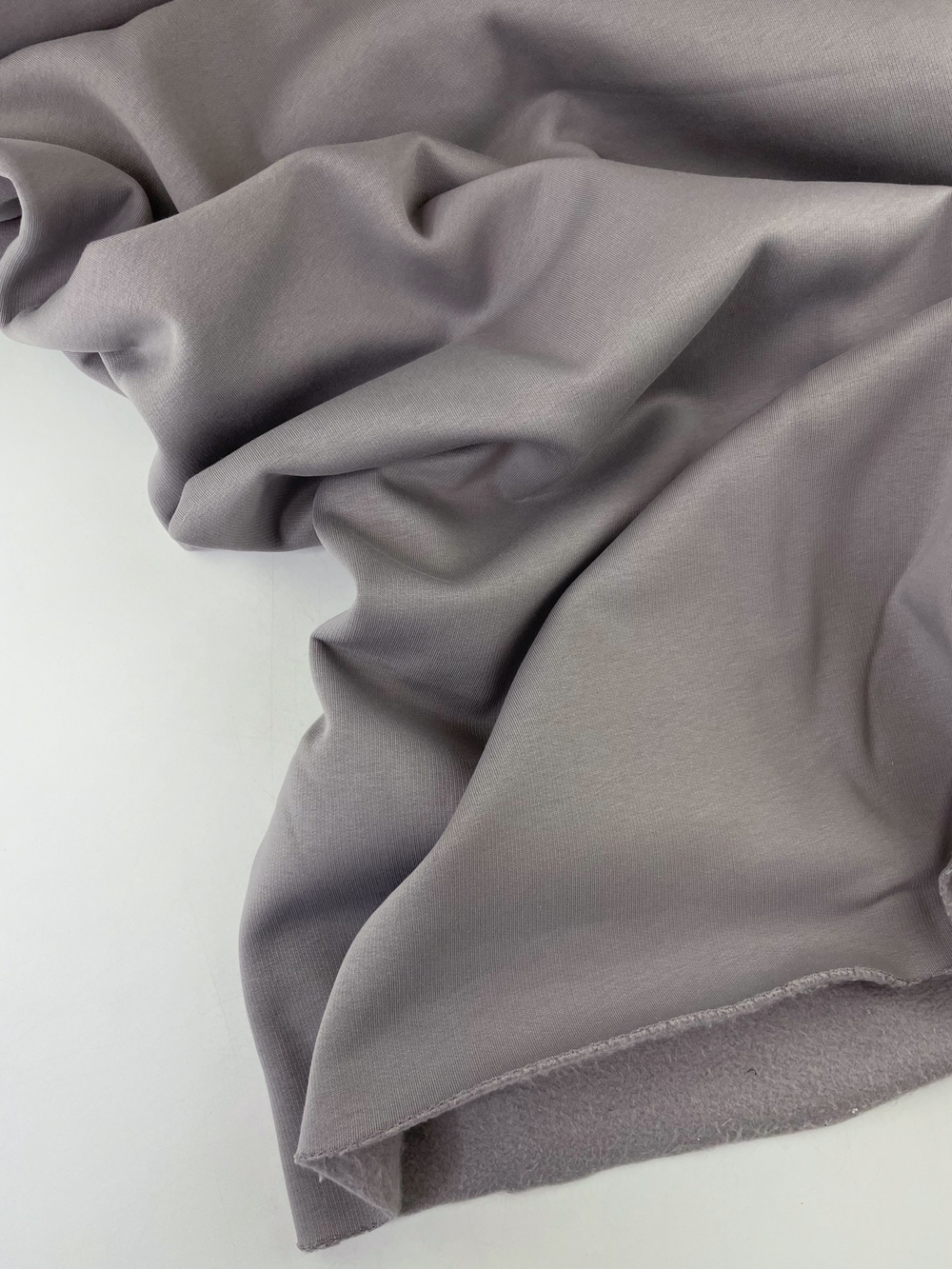 СЕРЫЙ ТУМАН - Футер 3-х нитка НАЧЕС компакт пенье (КРВ636 Елена)