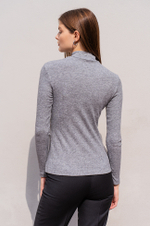 23168 Водолазка женская (серый)