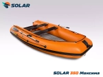 Лодка надувная моторная solar-350 к (максима)
