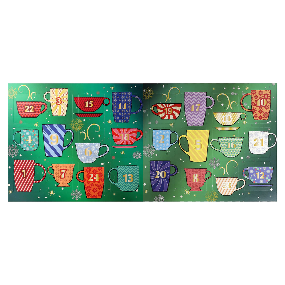 Twinings, чайный адвент-календар, 48 чайных пакетиков, 97 г (3,42 унции)