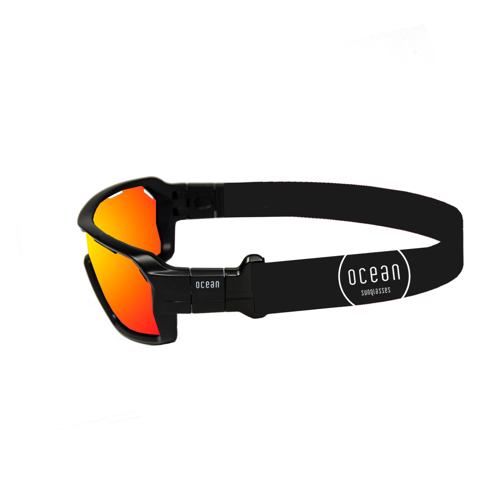 Спортивные очки с диоптриями OCEAN Chameleon Black / Revo Orange Polarized lenses