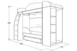 Уголок школьника "Омега 4а"