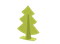 Перегородка "Елка" 120х40х190