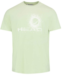 Мужская теннисная футболка Head Vision T-Shirt - light green