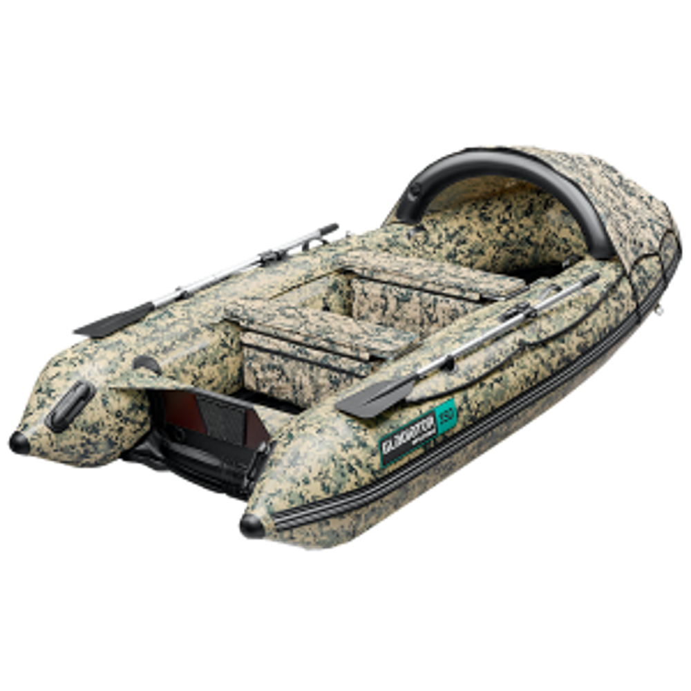 Лодка ПВХ Gladiator AirPro E350Pro НДНД Camo