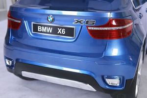 Детский электромобиль Joy Automatic BMW X6 синий