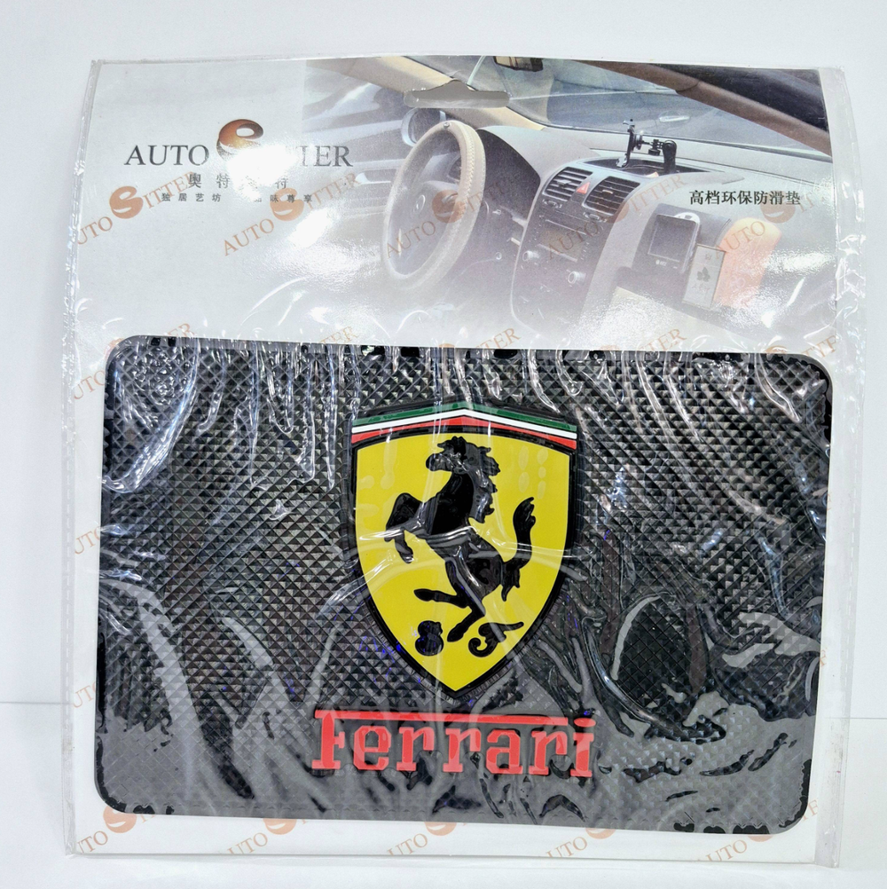 FERRARI / ЛЮКС Коврик на панель (1 шт.)