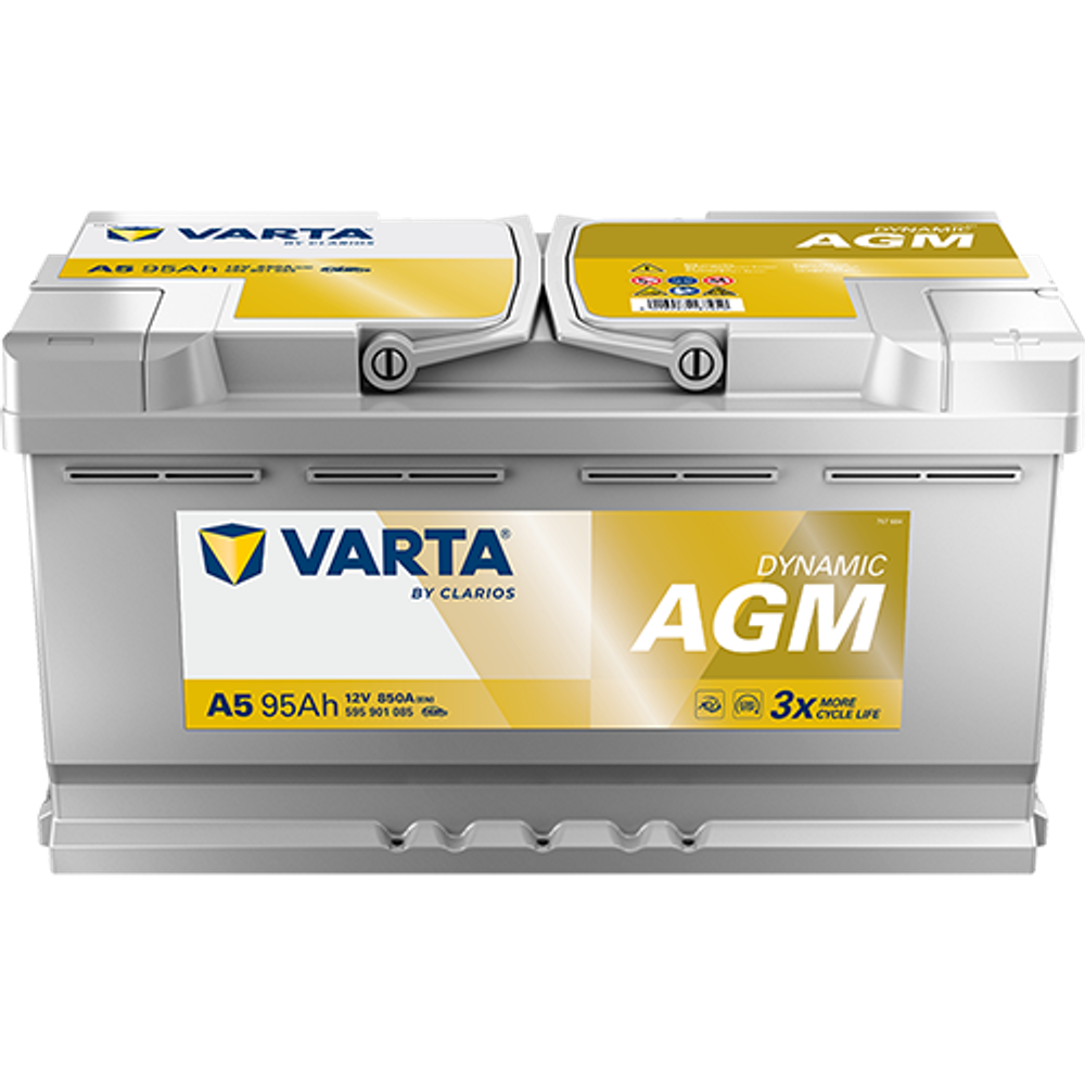 VARTA SILVER DYNAMIC AGM XEV START-STOP 12V-95AH D+