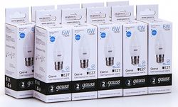 Лампа светодиодная Gauss 332 E27 6Вт 4100K 33226