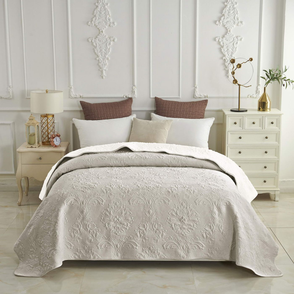 Плед 160х220 Sofi De MarkO Вивальди серый