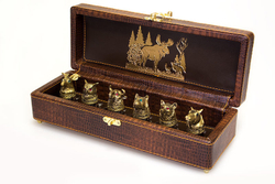 Стопки-перевертыши «Звери №2» 6 шт.