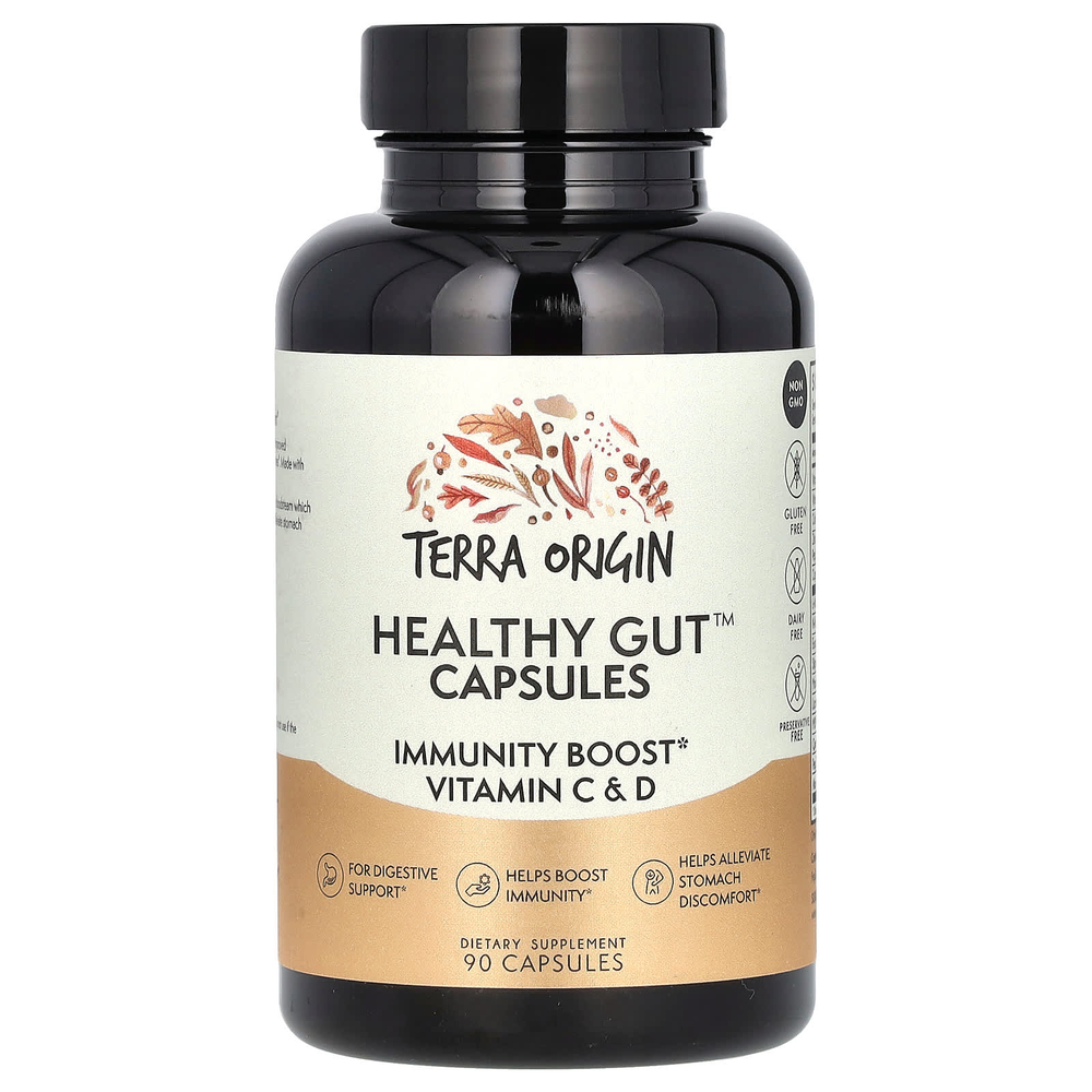 Terra Origin, Healthy Gut™, 90 капсул