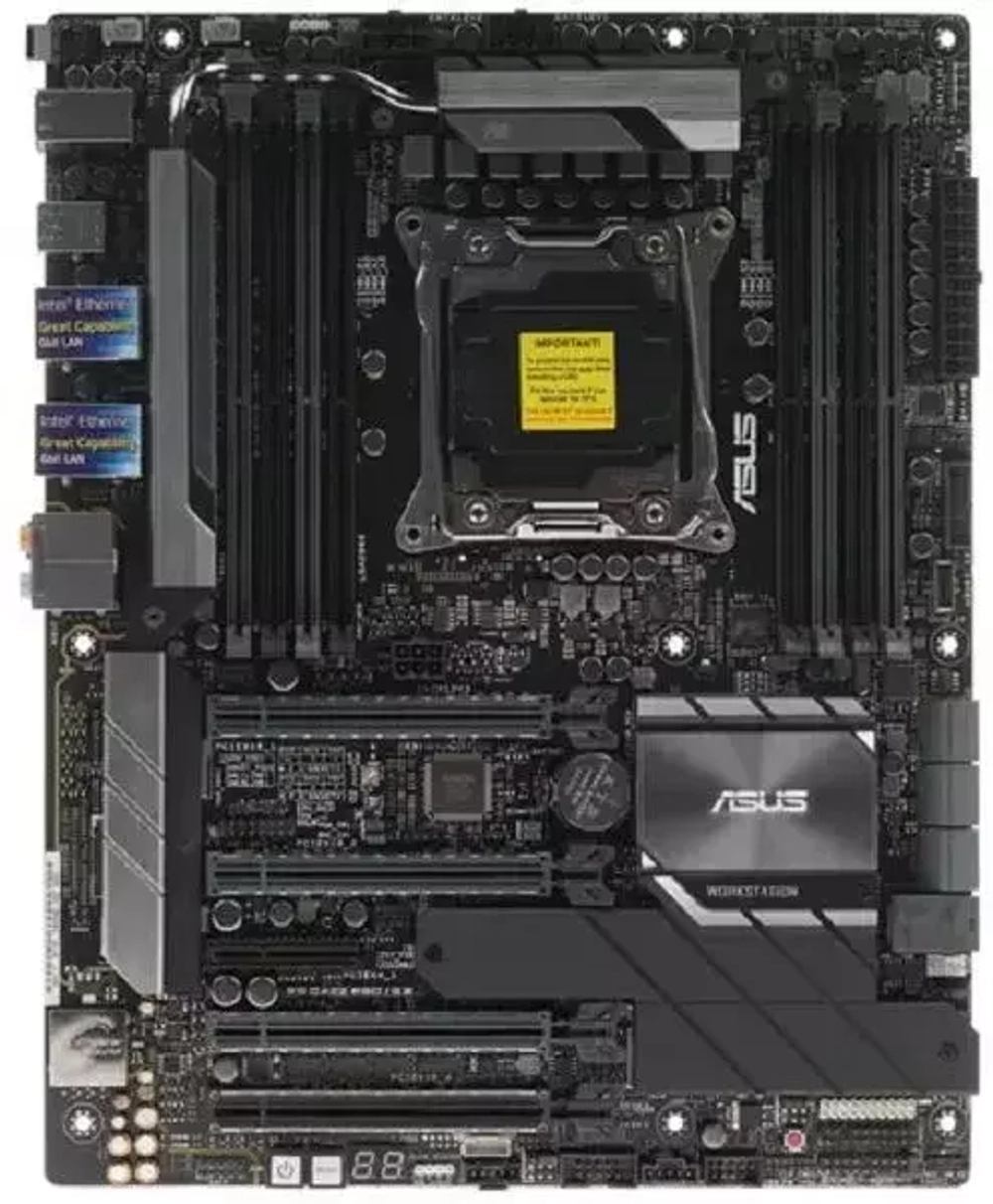 Материнская плата ASUS WS C422 DC /LGA-2066,ATX,8DIMM,5PCIE 90SB08J0-M0UBN0 RTL