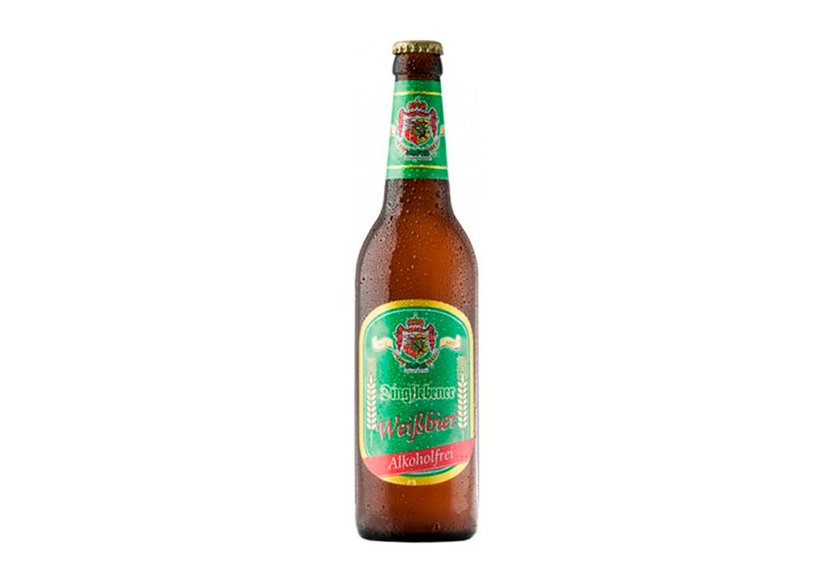 Пиво безалкогольное "Dingslebener Weissbier" светлое н/ф, 500мл