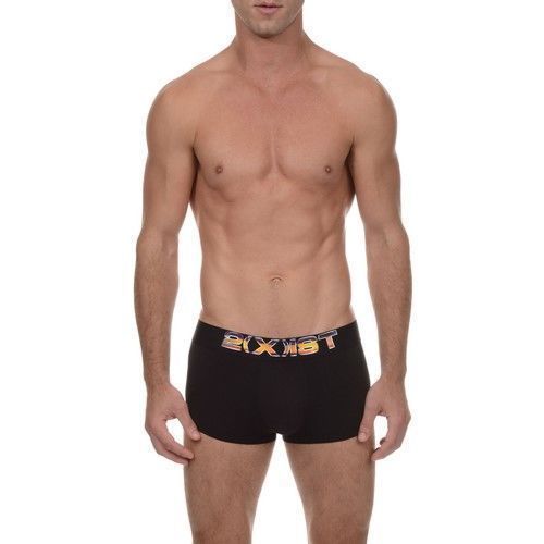 Мужские трусы Боксеры черные 2(x)ist Men&#39;s Electric No-Show Boxers Limited Edition Black