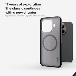 Чехол тонированный с MagSafe для Xiaomi 15T Pro, серия Super Frosted Shield Pro Magnetic от Nillkin