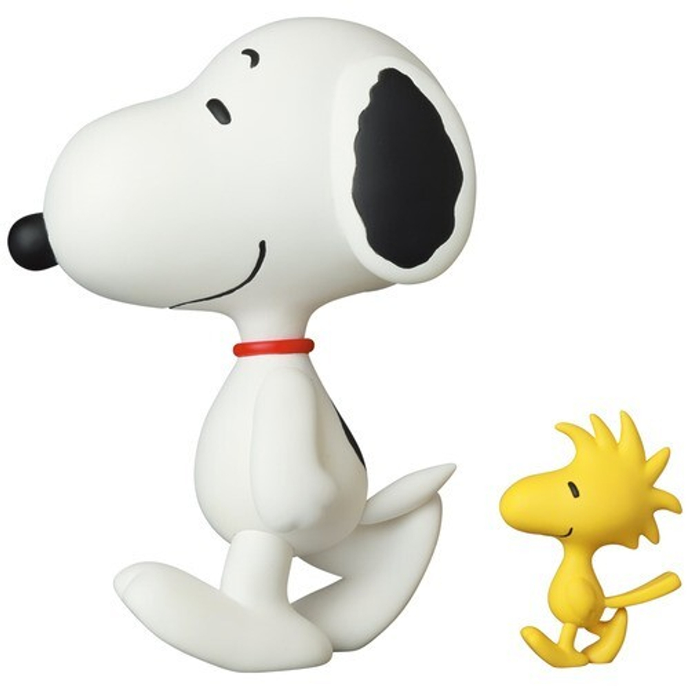 MEDICOM TOY VCD SNOOPY & WOODSTOCK 1997 VER.