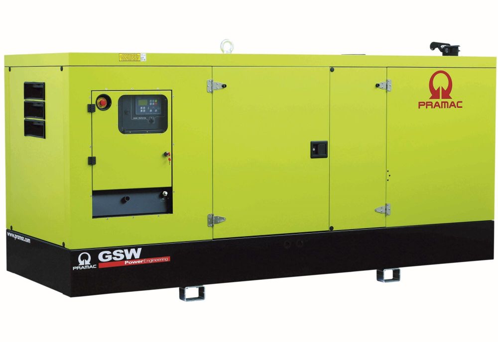 Дизельный генератор Pramac GSW 220 D в кожухе