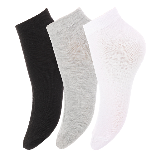 Носки мужские 3 пары р. 40-44, полиэстер 43%, хлопок 21%, лайкра 18%, эластан 18%, разноцветные