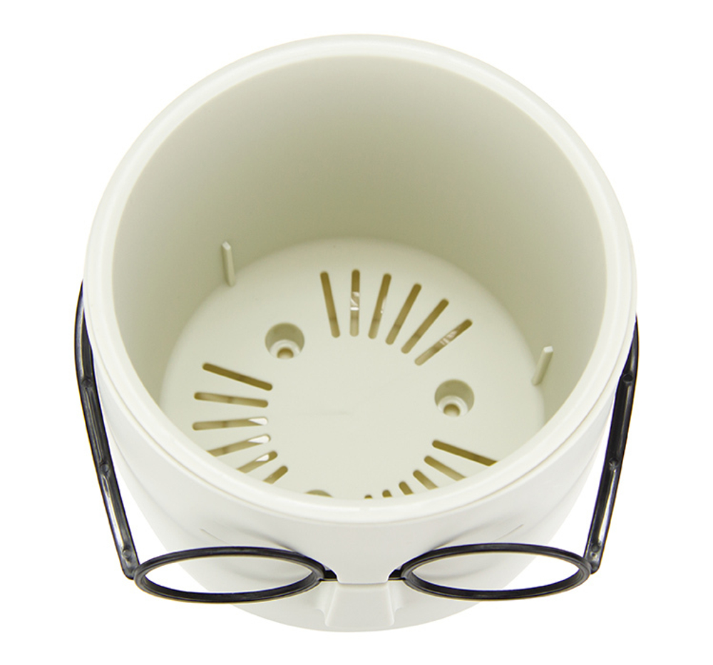 Кашпо СТИВ D115мм 0,65л с дренажной вставкой М3079