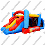 Детский надувной батут "Батутный дрифт", 5.5*2.5*2 м