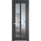 Межкомнатная дверь эмаль Profil Doors 4.7.2PD графит остеклённая