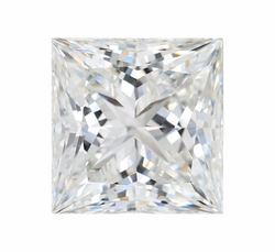 Лабораторно-выращенный бриллиант принцесса 7.22 х 7.07 х 4.91 мм F/VVS2 2.14 ct
