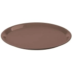 Поднос Verona круглый D320мм, Темно-коричневый