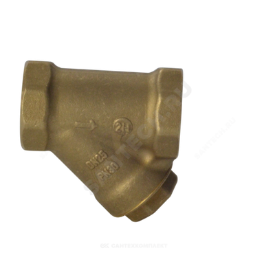 Фильтр магнитный сетчатый Y-образный латунь Ду 25 Ру30 1" ВР R74M Giacomini R74MY005