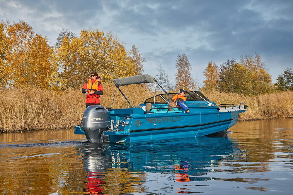 Алюминиевый катер BERKUT Active DC