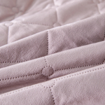 Велюровое покрывало ромб OVF032, размер 240*260, наволочки 50-70 2 шт