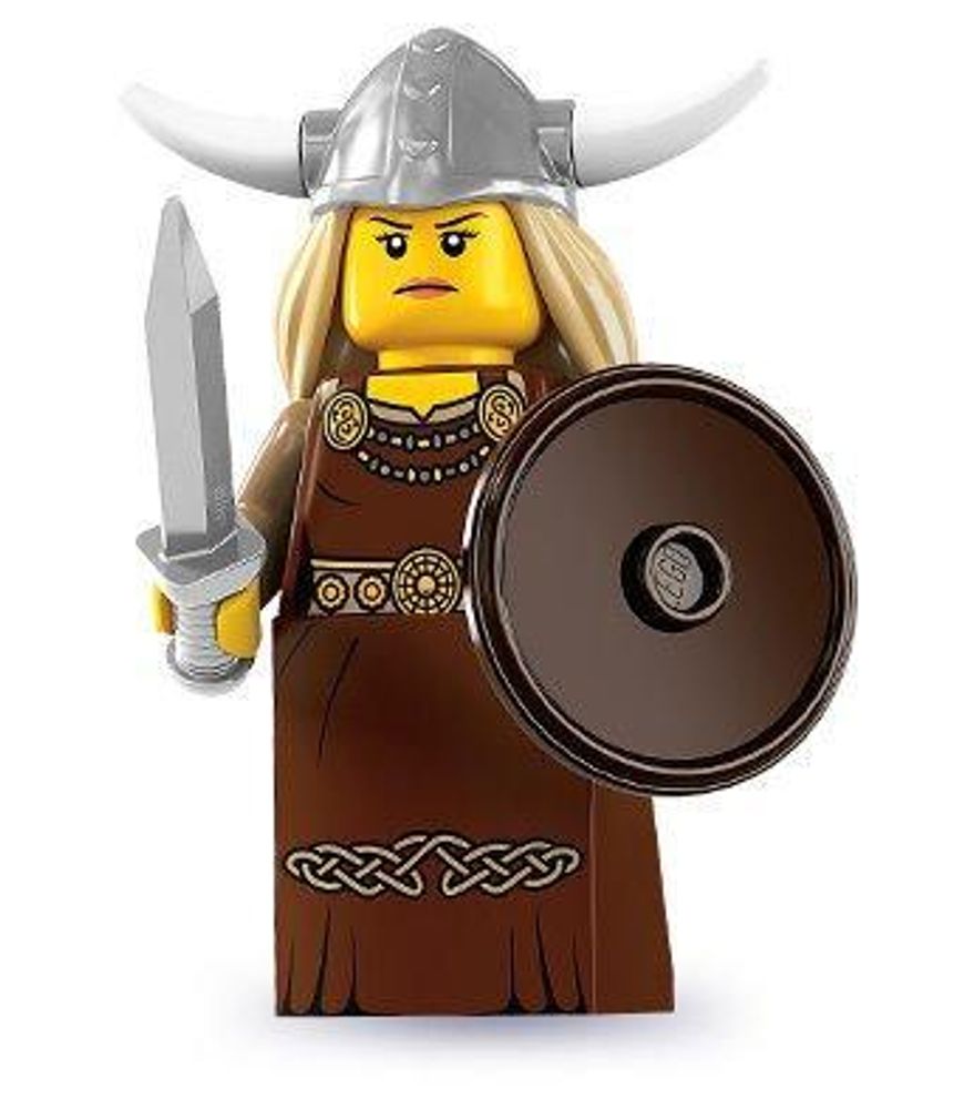 Минифигурка LEGO 8831 - 13 Женщина-викинг