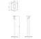 KEF S1 Floor Stand Mineral White