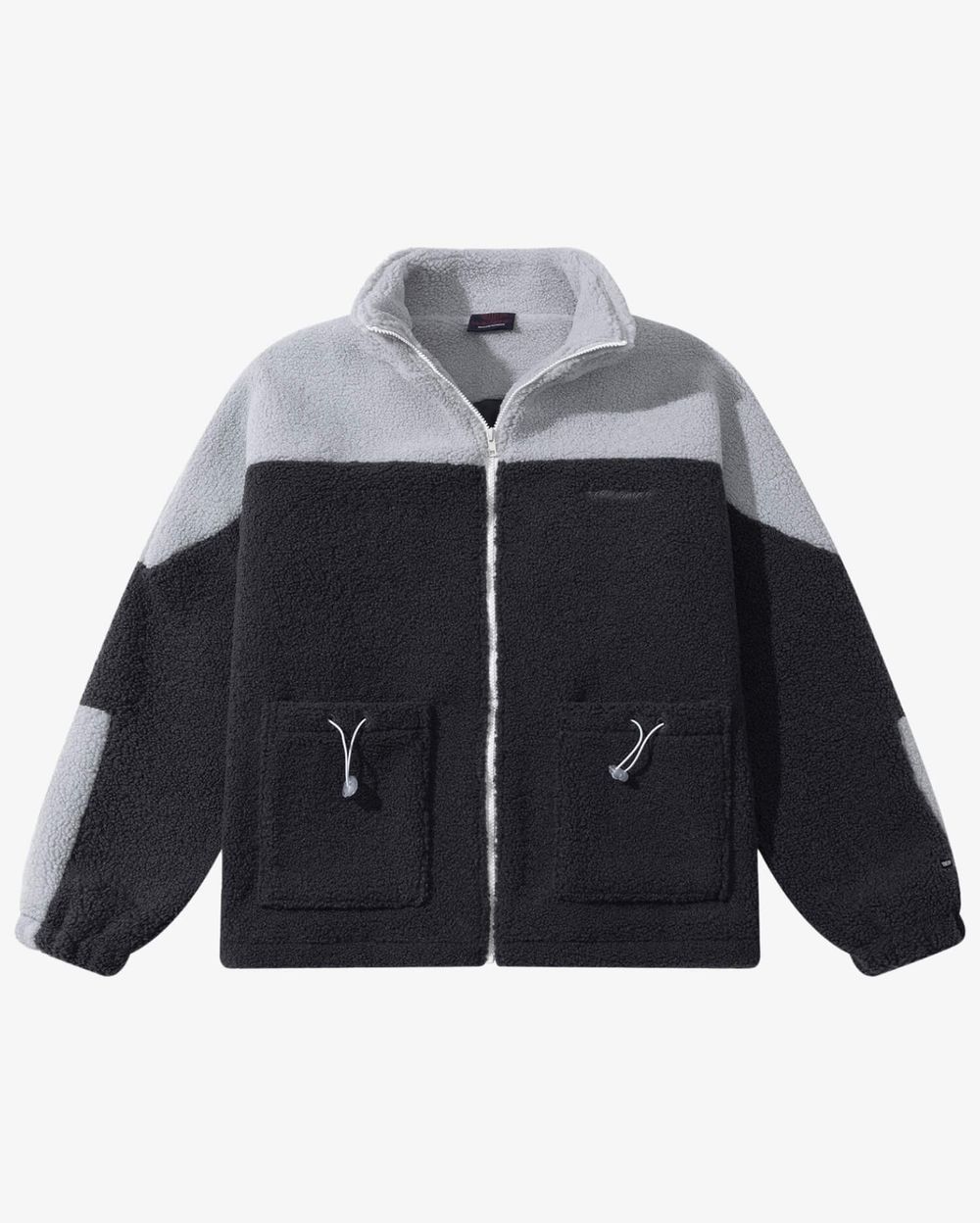 Куртка Ymkashix Furry Big Logo HTF серая/графитовая