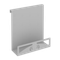 Навесной лоток для бумаг вертикальный узкий MAN-22 Металл Серый 230*100*250