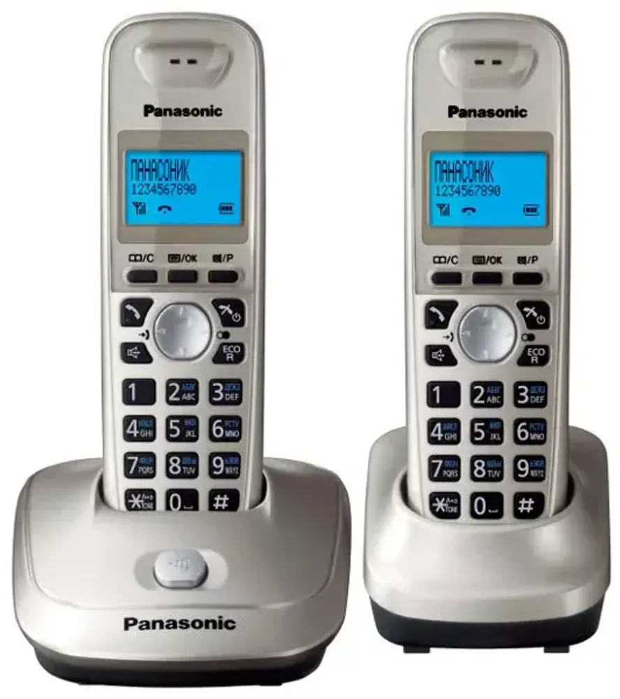 Радиотелефон PANASONIC KX-TG2512 (RUN) Титановый