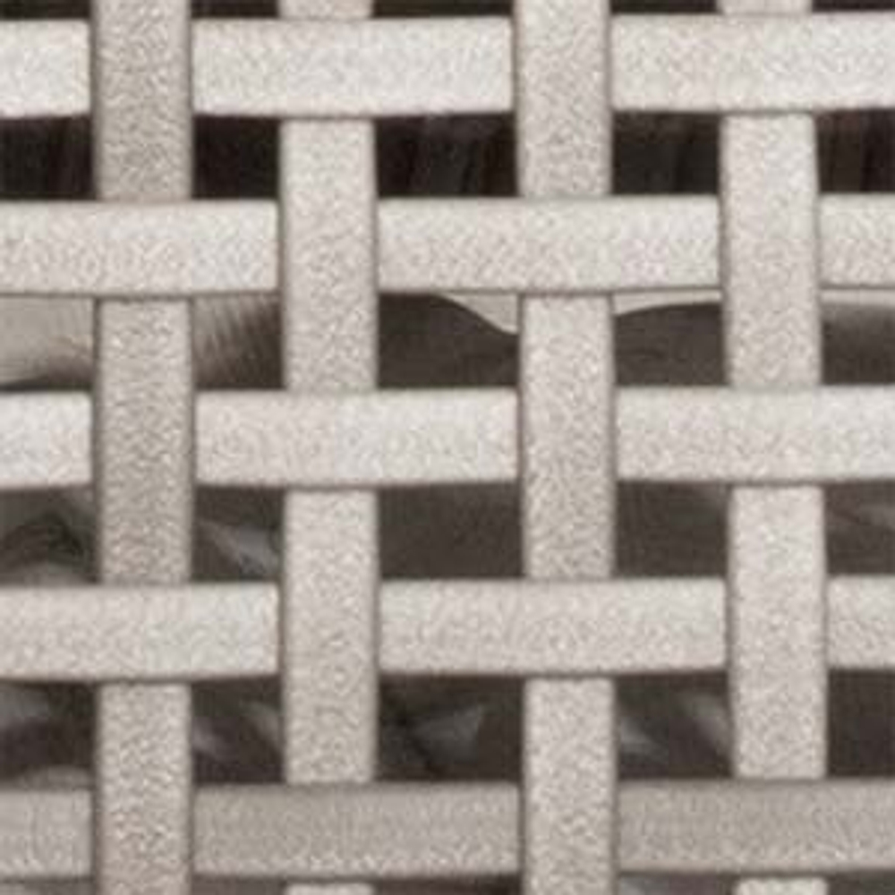 "Тито" кресло из искусственного ротанга, цвет серый