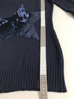 Джемпер с пайетками на 14-15 лет