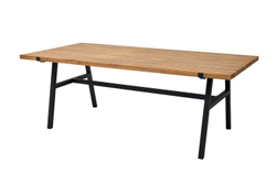 Обеденная группа из алюминия АЛЬТО со скамьями