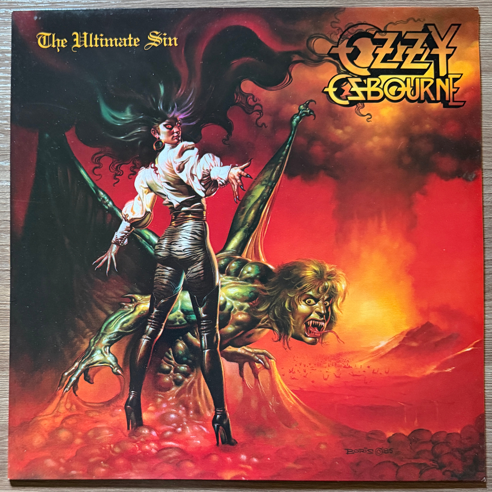 Ozzy Osbourne ‎– The Ultimate Sin (Голландия 1986г.)