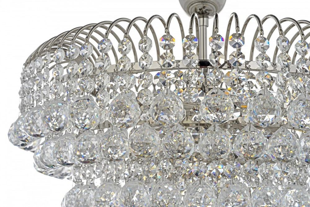 Люстра на штанге Arti Lampadari Empoli Nickel Empoli E 1.2.40.100 N