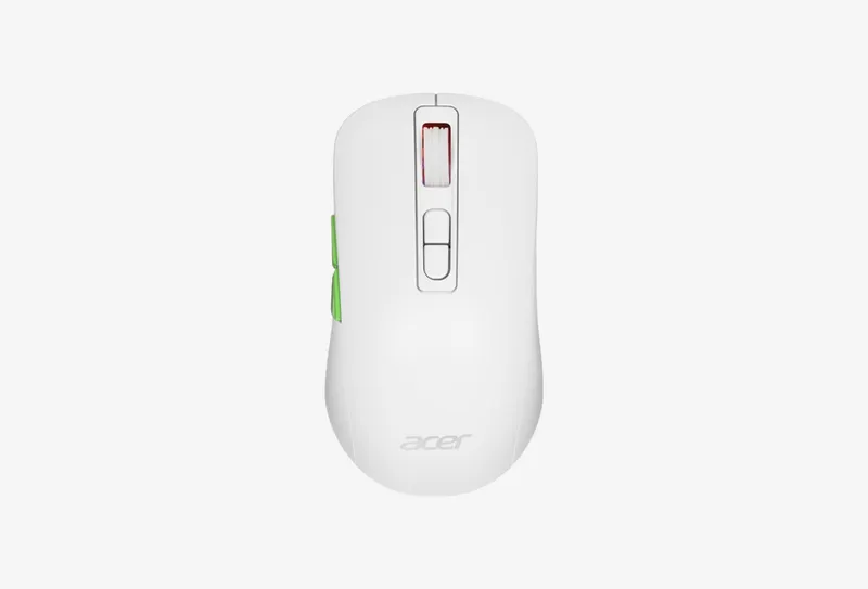 Мышь беспроводная/проводная Acer OMR311 [ZL.MCECC.034] белый