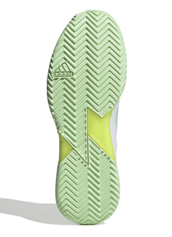 Мужские кроссовки теннисные Adidas Adizero Ubersonic 4.1 M - cloud white/aurora black/ lucid lemon