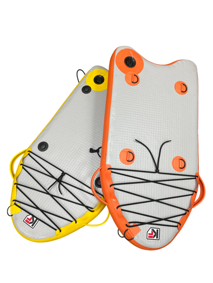 Буй-плот средний однокамерный KF желтый